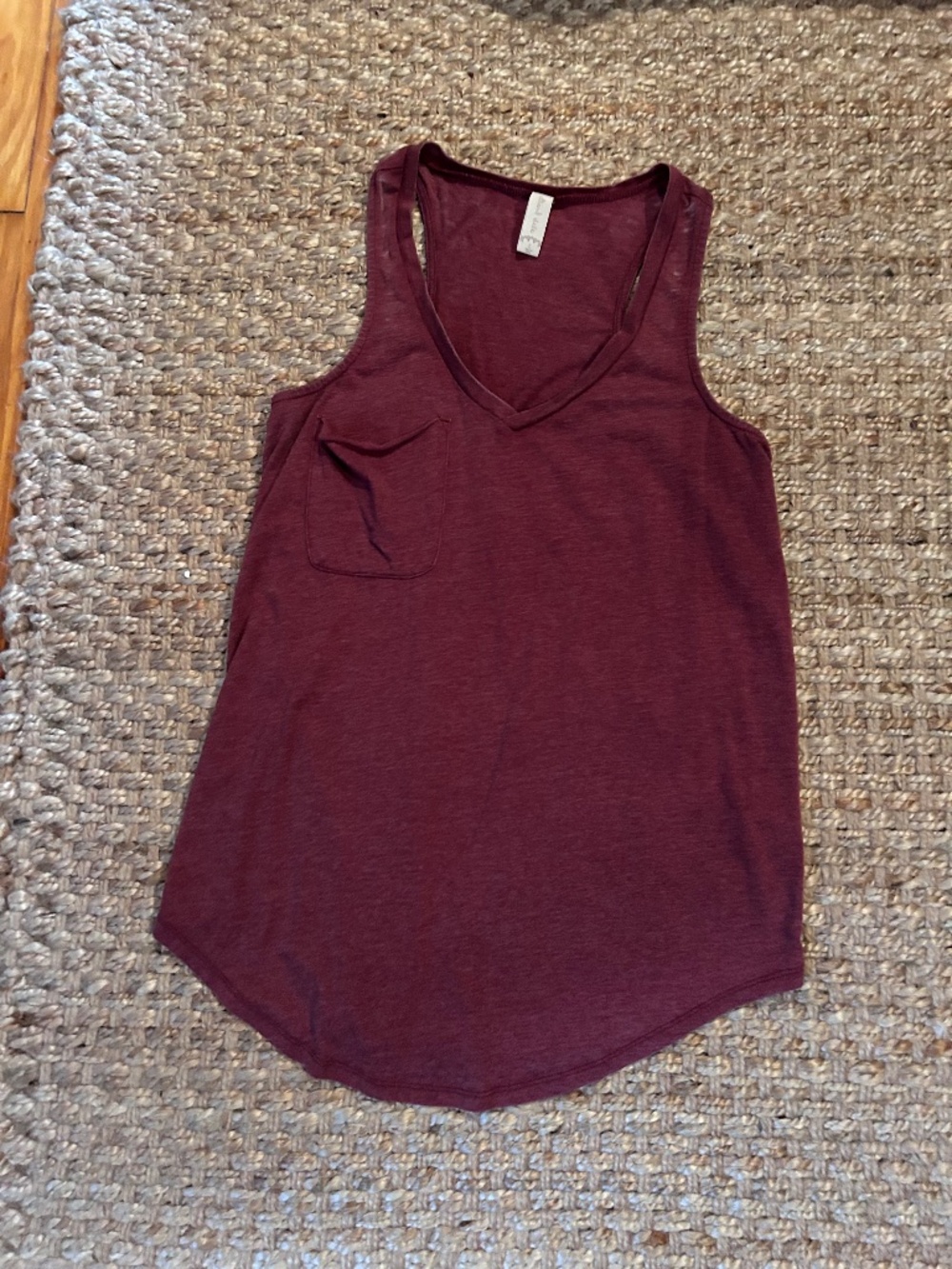Altar'd State tank top Burgundy Large